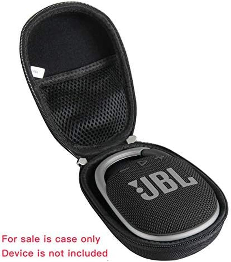 Hard Travel Case for JBL Clip 4 / JBL Clip 5 Portable Mini Bluetooth Speaker (Black)